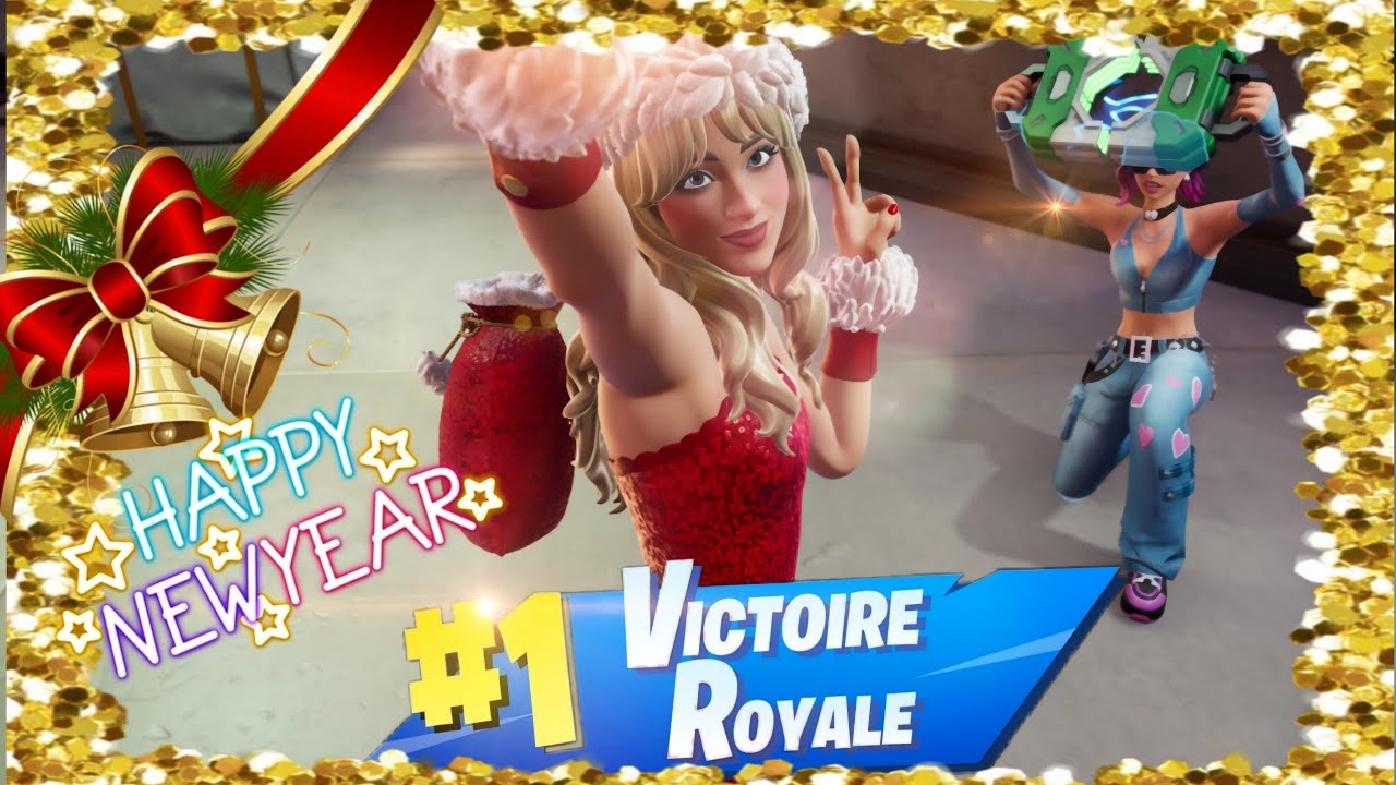 HAPPY NEW YEAR /FORTNITE NO BUILD GAMEPLAY / SABRINA CARPENTER SKIN GAMEPLAY 