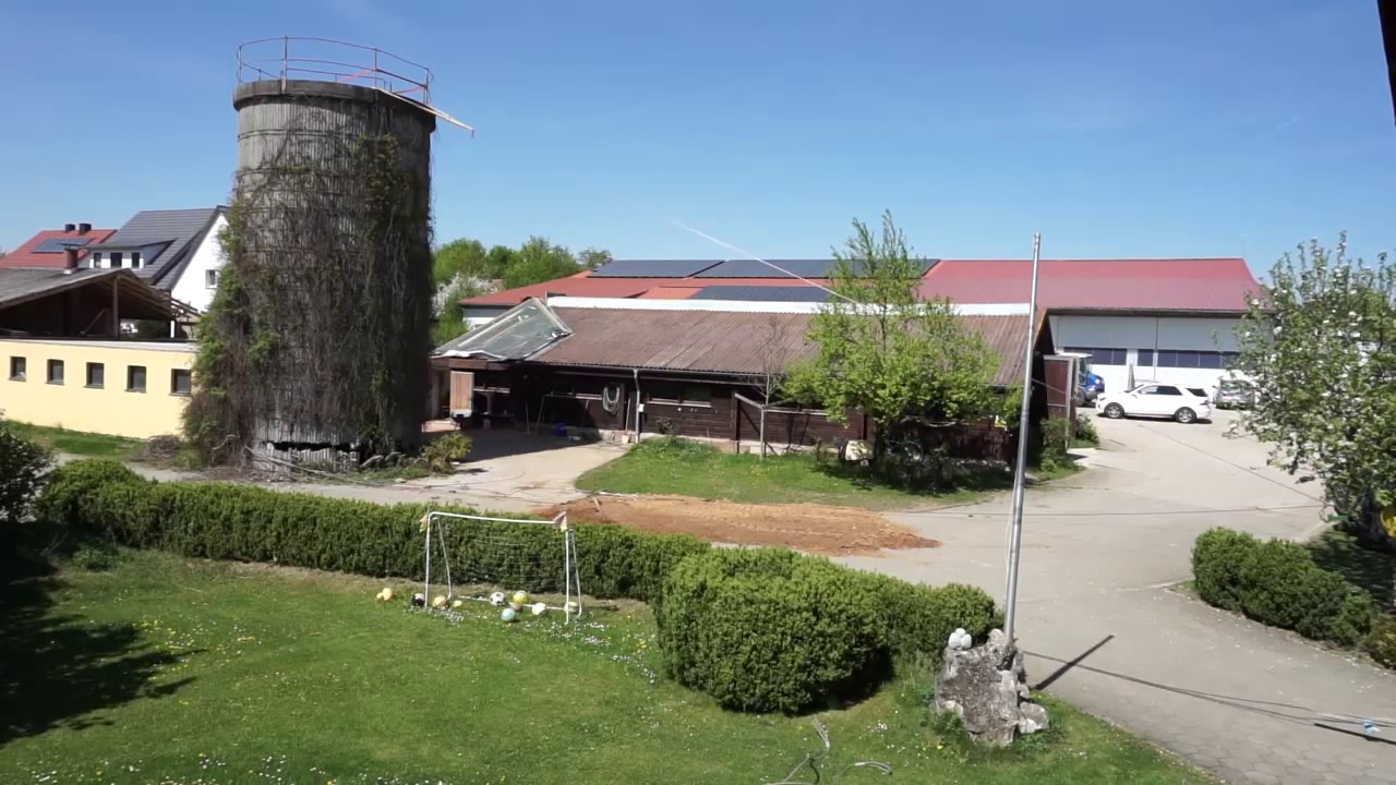 Betonsilo abreißen