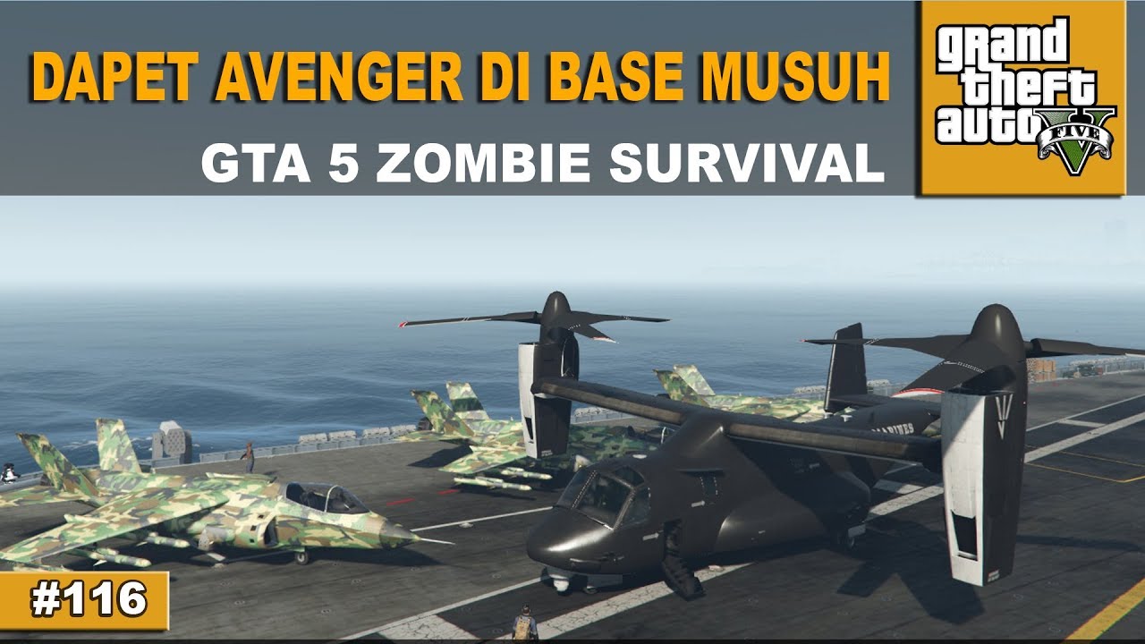 GTA 5 ZOMBIE SURVIVAL - GEREBEK MARKAS BEGAL #116