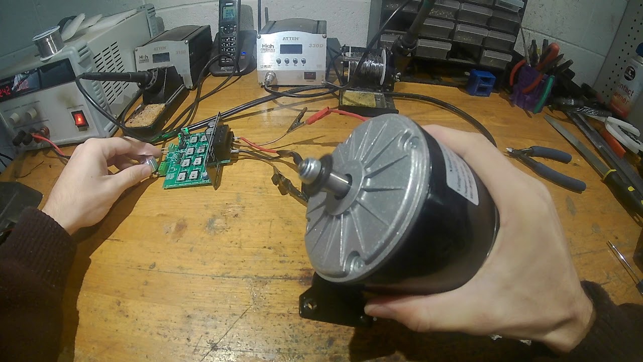 MY1016 DC Straight Motor 250/350W 24V Belt/Chain