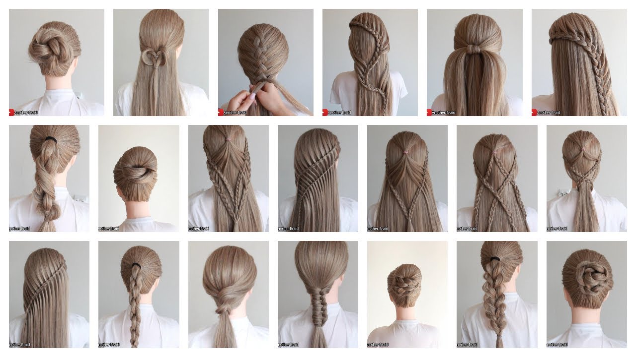 💦🔥 15 Easy DIY Hairstyles 💦🔥 for medium hair by Another Braid GREAT CREATIVITY