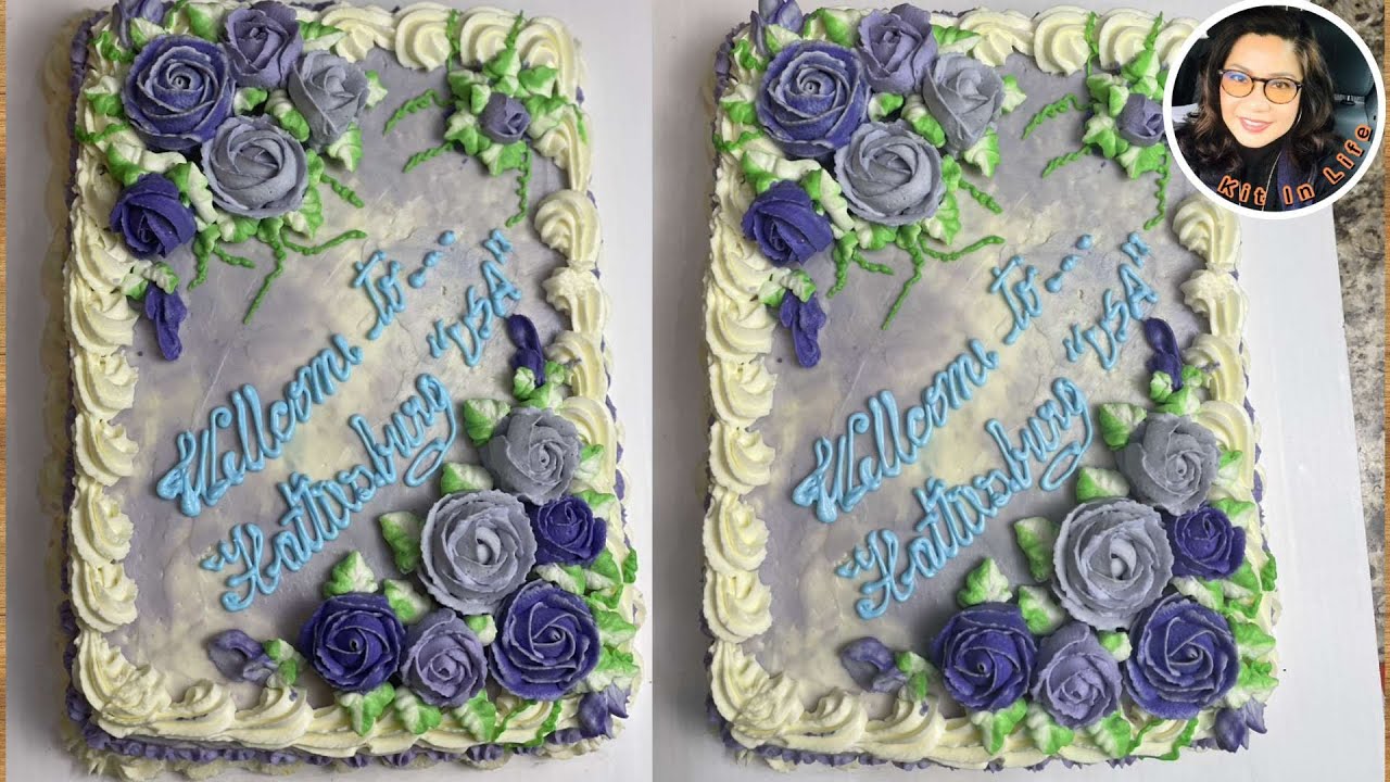 How to decorate a cake