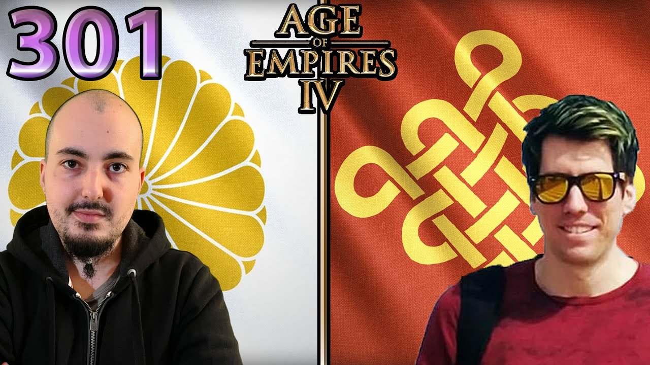 Spielzeit Kontraste - VortiX (Japaner) vs LaSh (Chinesen) - Age of Empires 4 - Cast 301