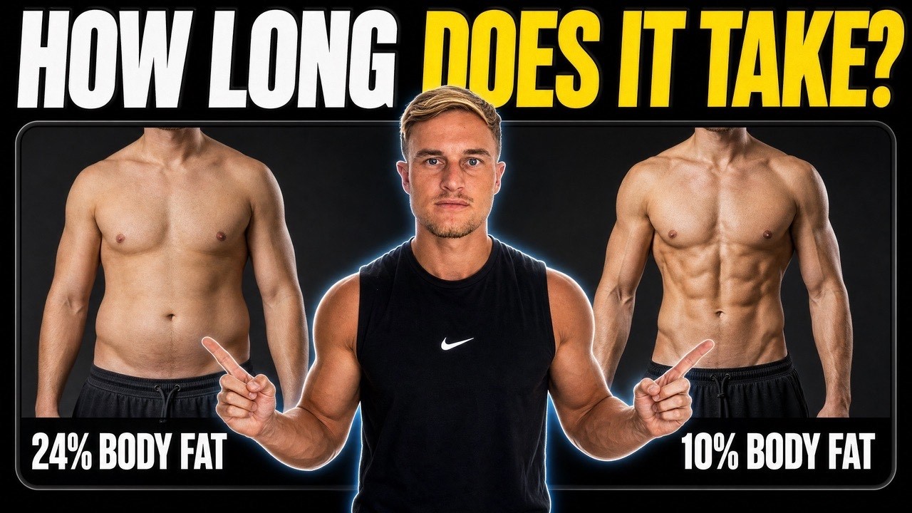 How Long To Get From 24% to 10% Body Fat? (Reality Check)