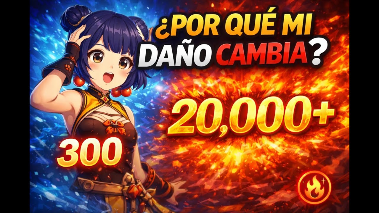 Por qué a veces pegas poco y otras pegas muchísimo en Genshin Impact | Reacciones explicadas