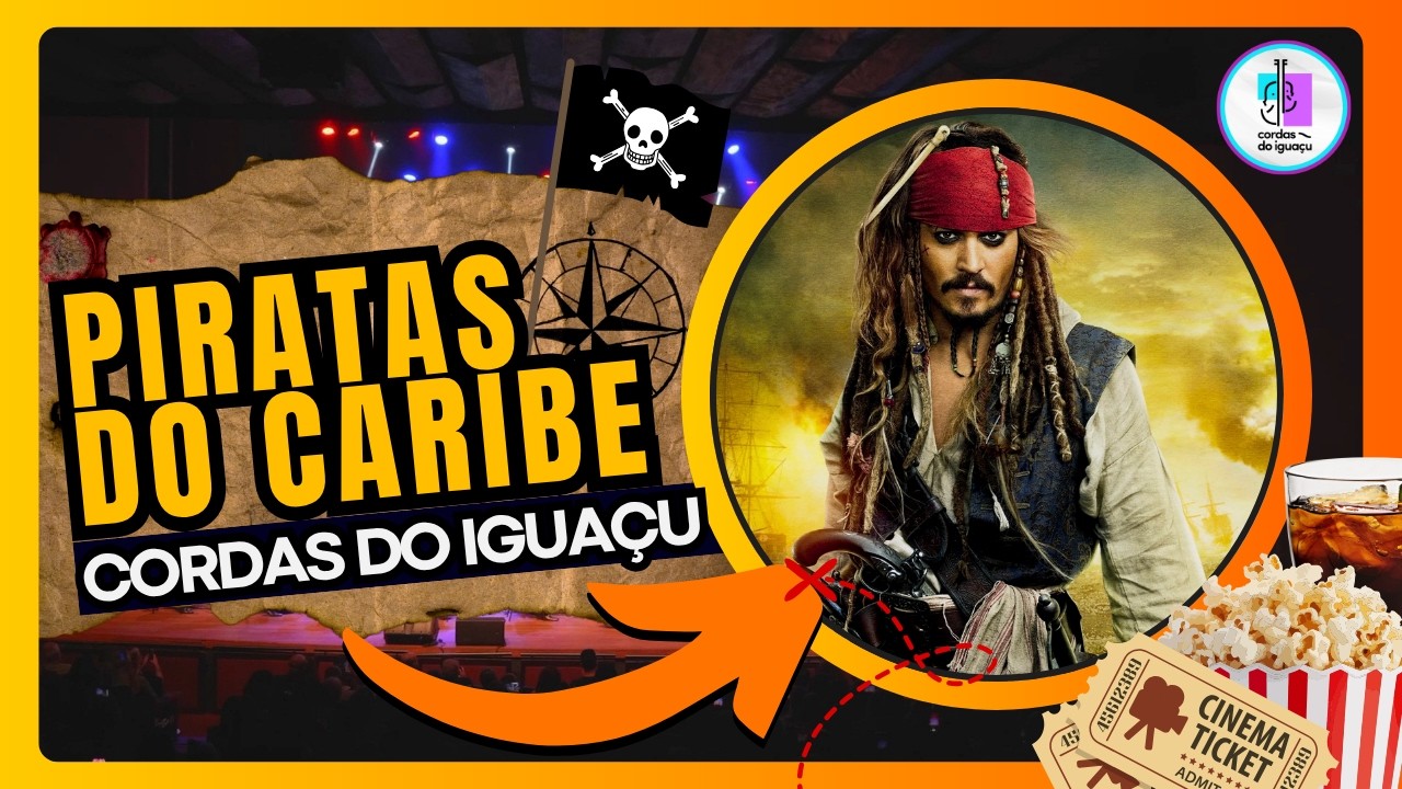 VOCÊ NUNCA OUVIU PIRATAS DO CARIBE ASSIM 🏴‍☠️🎻