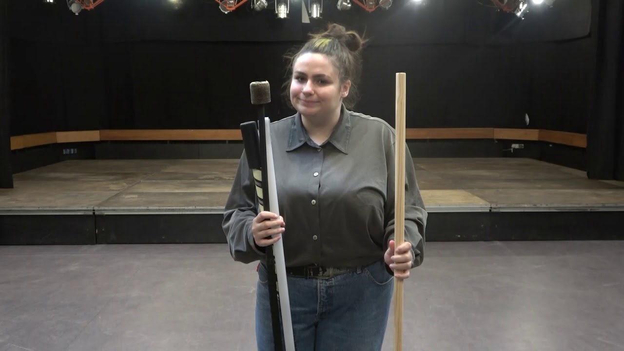 Stabschwingen mit Lara