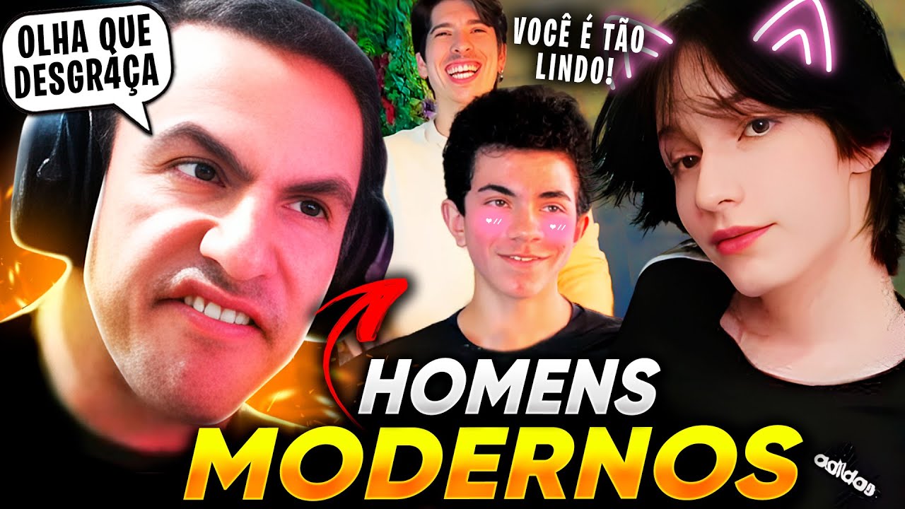 SUPER XANDÃO REAGINDO a OS HOMENS MODERNOS ESTÃO CADA VEZ MAIS AFEMINADOS