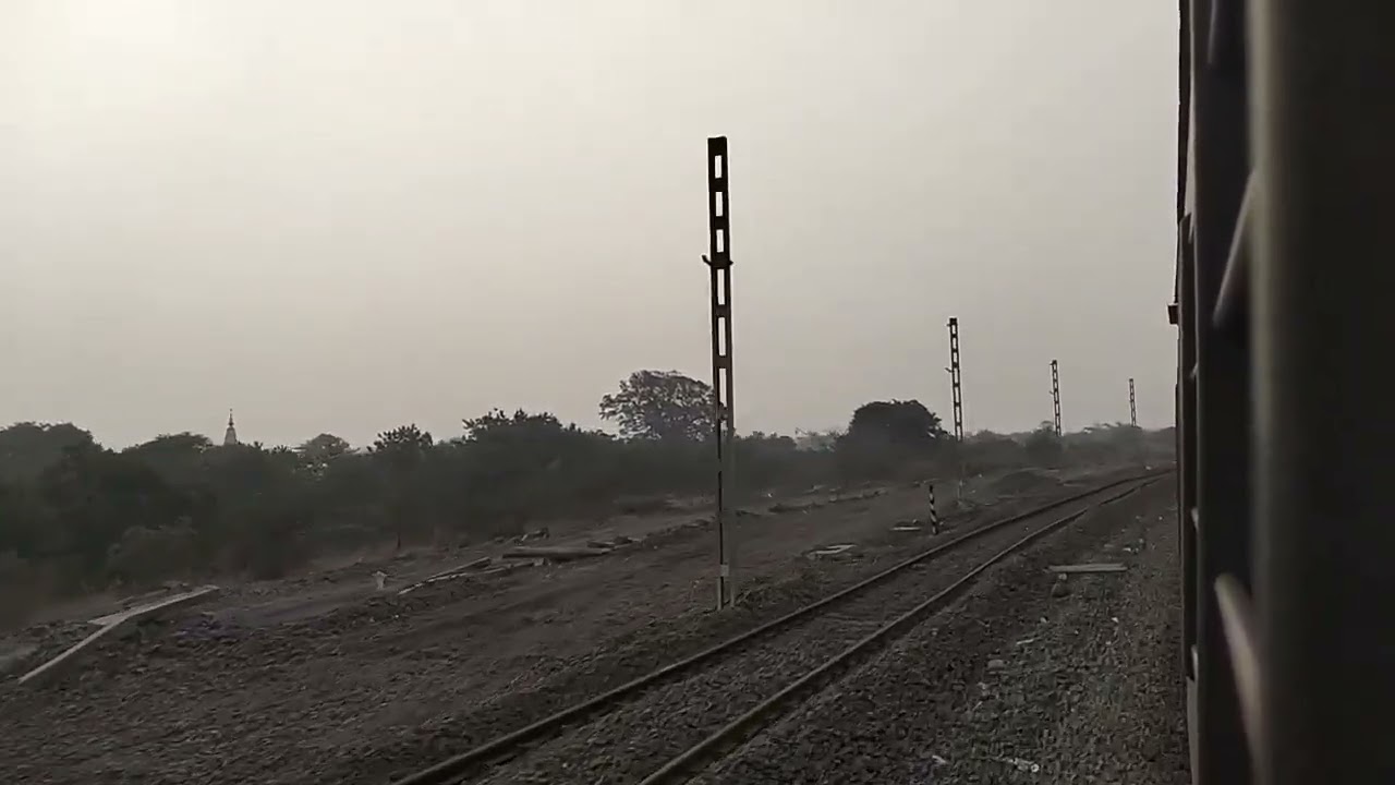 Manmad-Daund doubling: Sarola to Ranjangaon Road #railway 