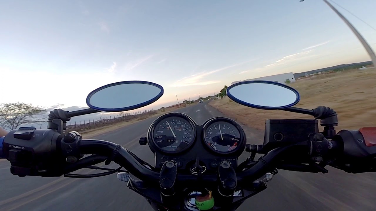 CB 500 rolê da tarde (Teste Gopro)