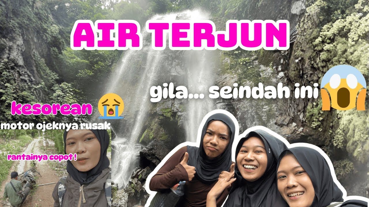 Air Terjun Seindah ini! Tempatnya Viral #adventure #vlog #jalanyangjauhjanganlupapulang