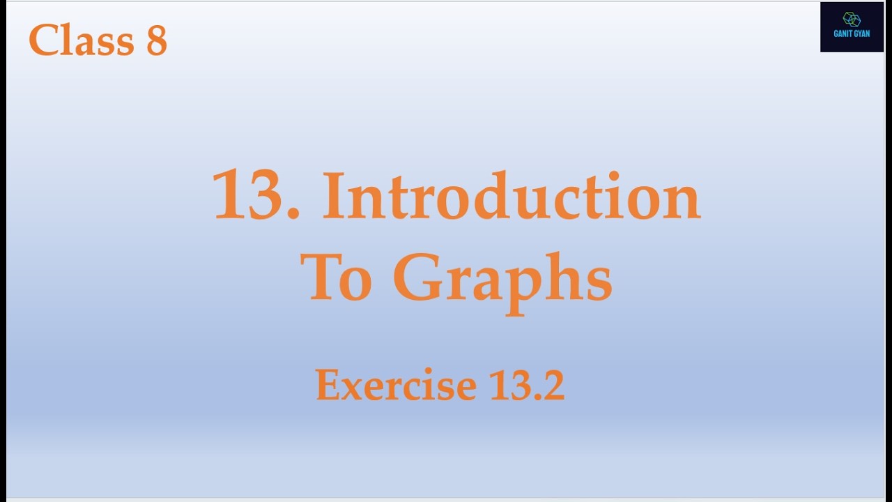 Class 8, Chapter 13, Introduction To Graphs Exercise 13.2