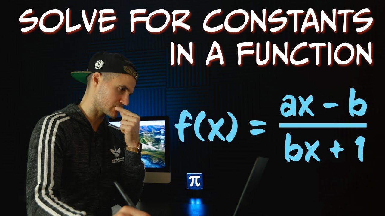 MCV4U (Grade 12 Calculus and Vectors) - Solving for Constants in Function