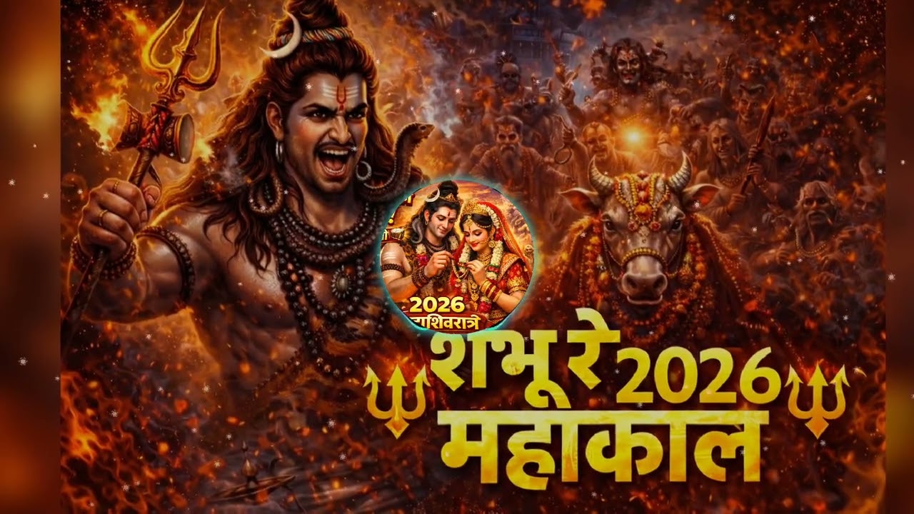 🔱 शंभू रे महाकाल 2026 | Bhole Baba Powerful Song | New Shiv Bhajan 2026 | Har Har Mahadev 🚩🔥