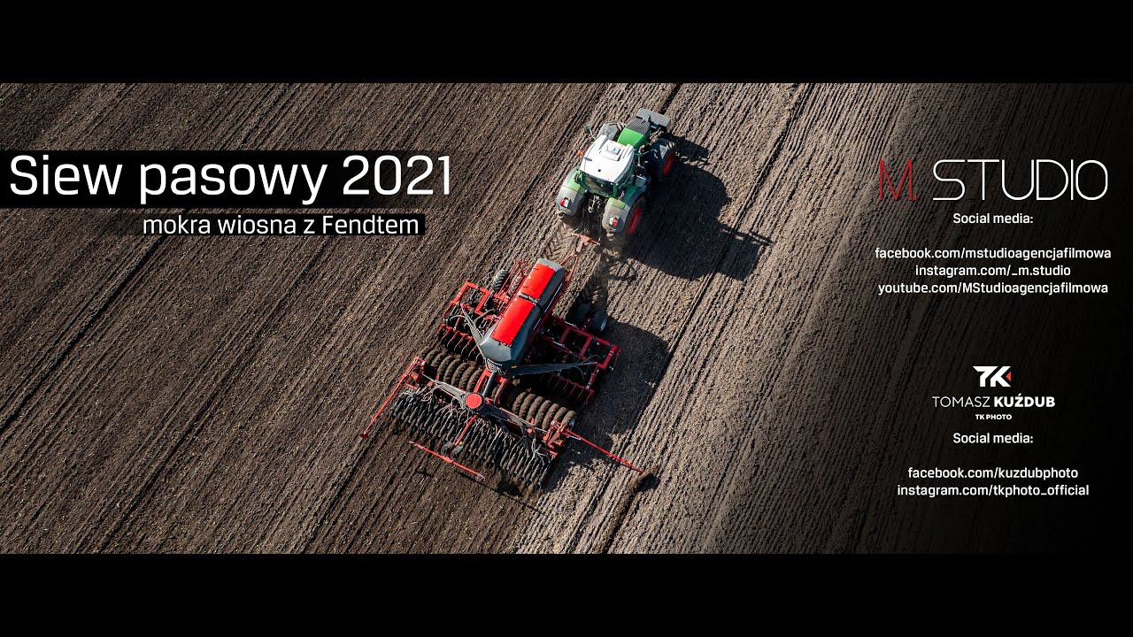 Siew pasowy #2021 mokra wiosna z @FendtTV 939 + @HORSCHMaschinenGmbH  Focus 6 TD | wtopa, nowy nabytek | #4K