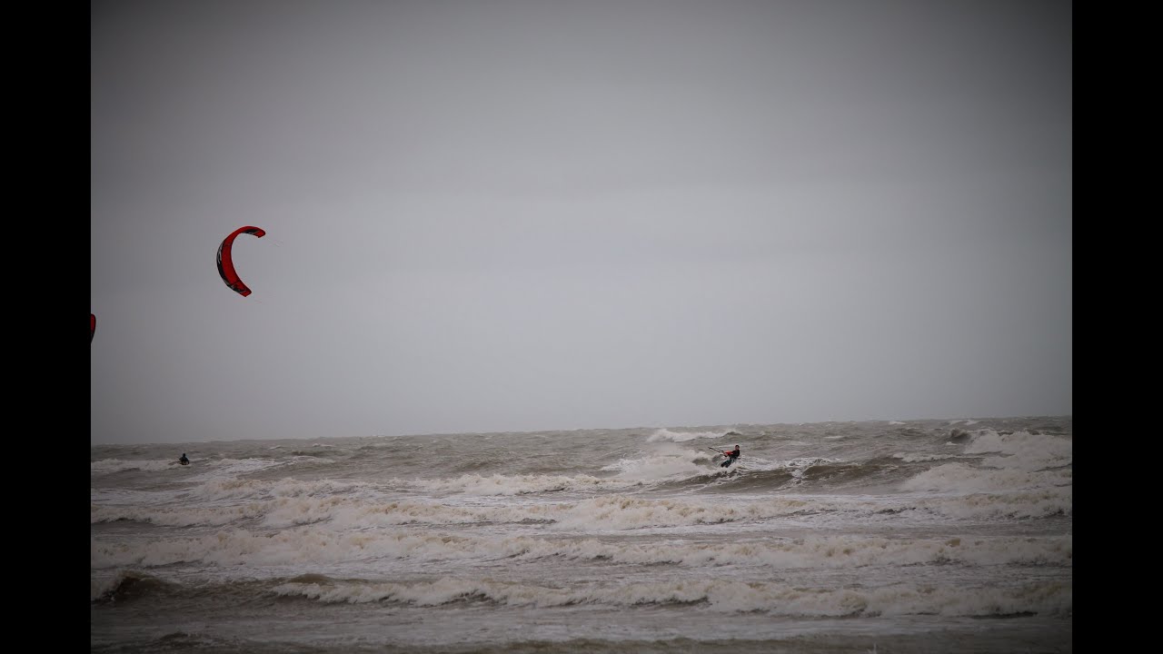 Kitesurfing Lancing Storm Desmond