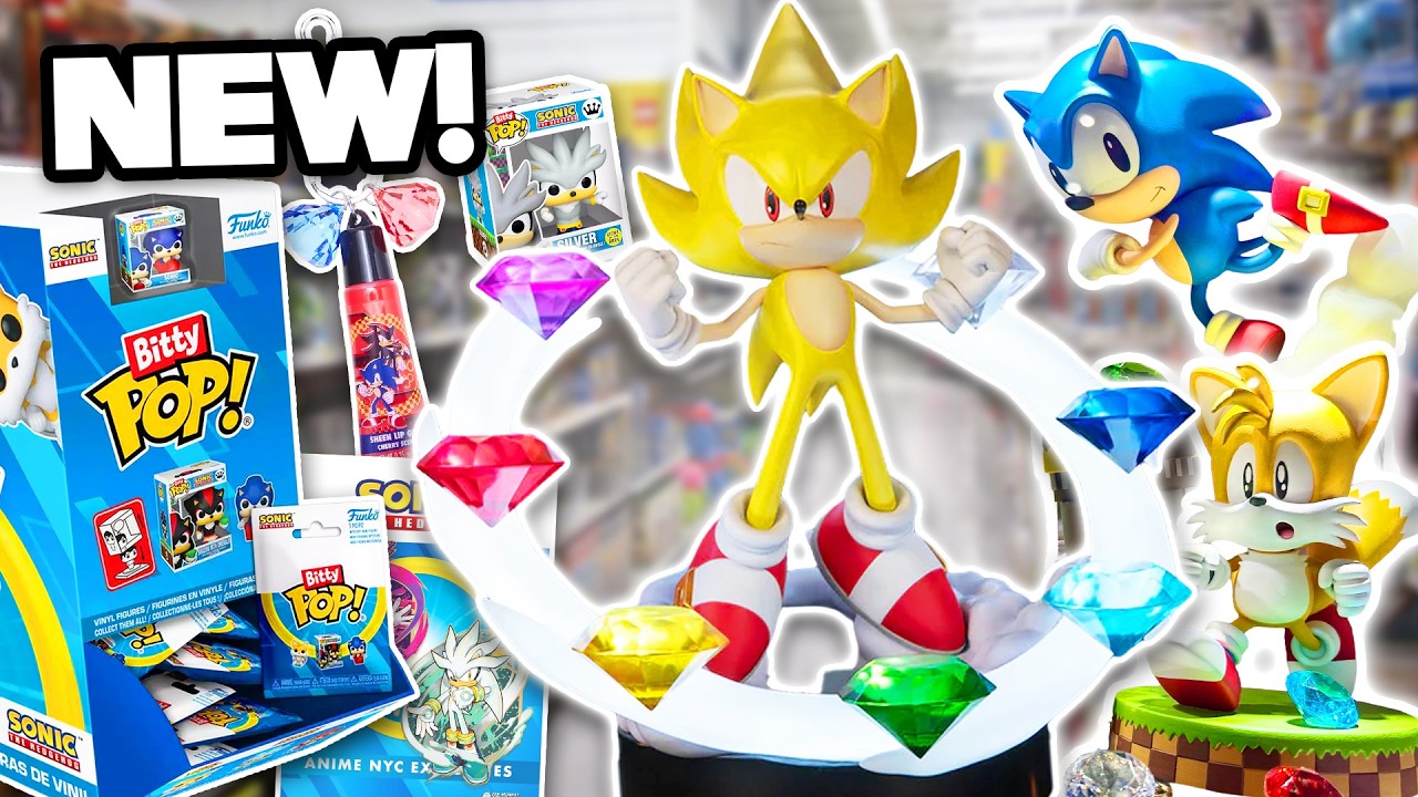ВСЕ НОВИНКИ МЕРЧА SONIC THE HEDGEHOG НА ЭТОЙ НЕДЕЛЕ! (Эксклюзивные фигурки, блайнд-бэги и МНОГОЕ ...