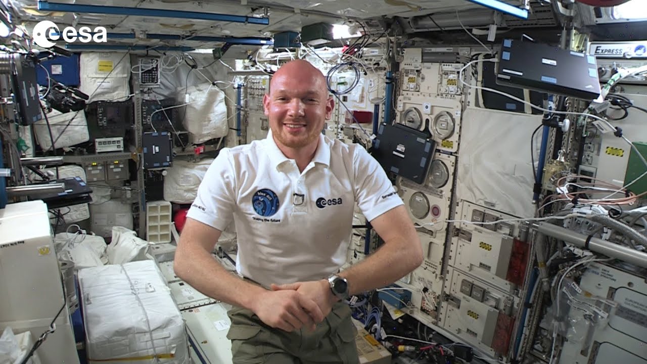 ESA astronaut Alexander Gerst sends greeting to Euro-Space-Day