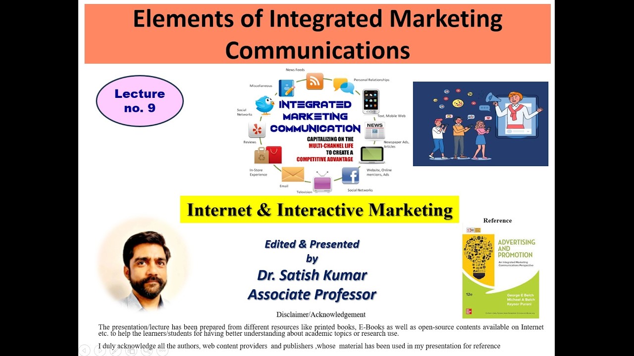 Internet & Interactive Marketing as an element of IMC-PPT 9