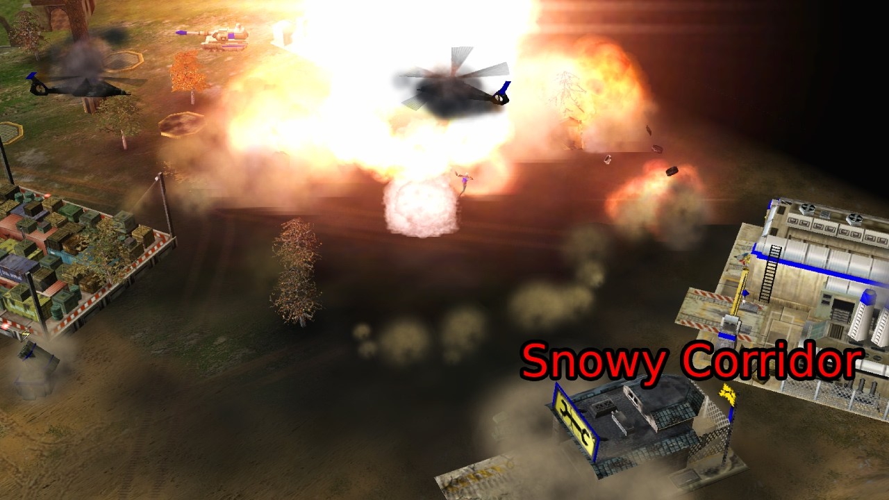 Snowy Corridor By scripter__ak47 |C&C General Zero Hour