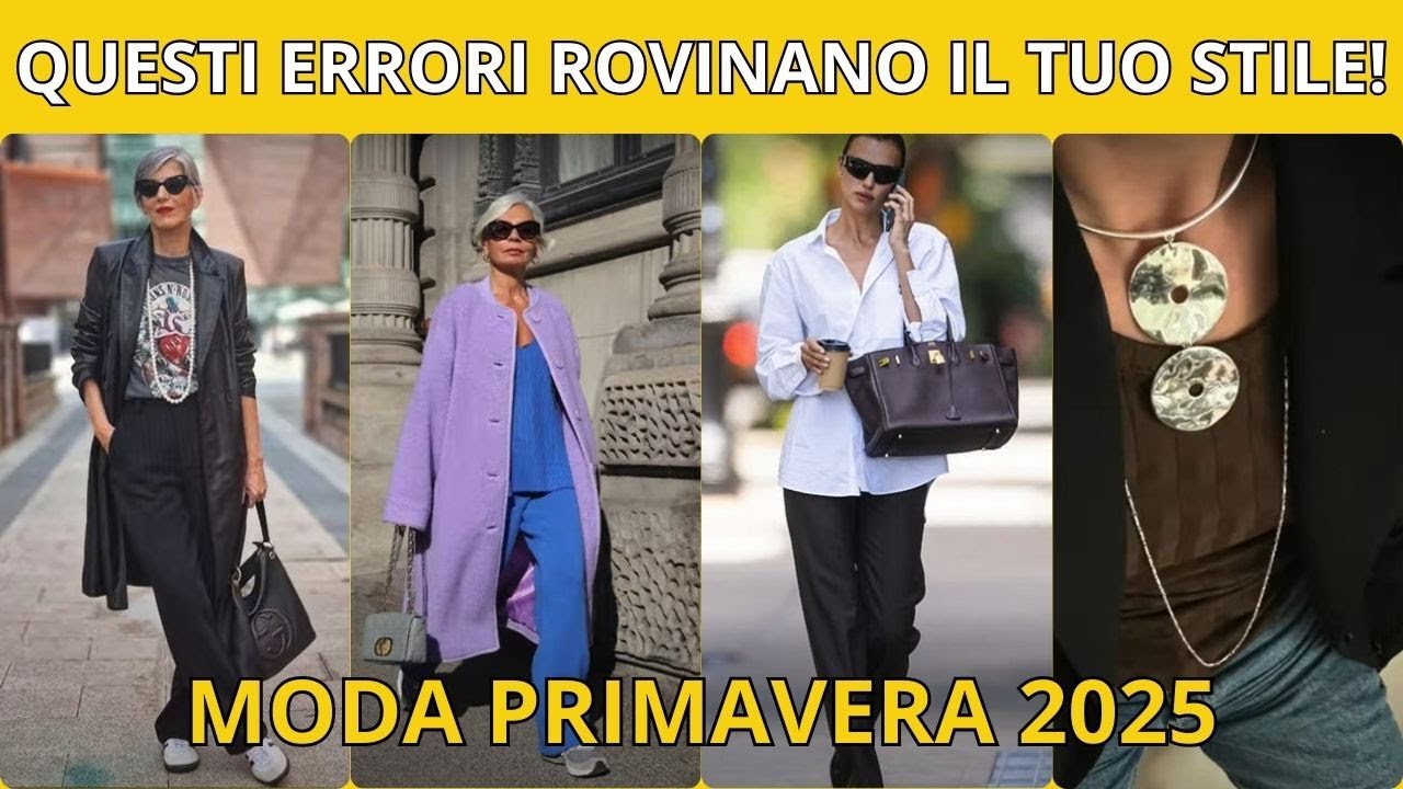 Se fai anche SOLO 1 di questi 10 ERRORI… il tuo OUTFIT è rovinato!