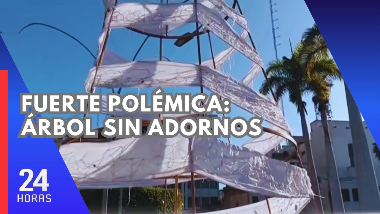 Alcaldesa de Chiclayo se pronuncia por árbol sin adornos