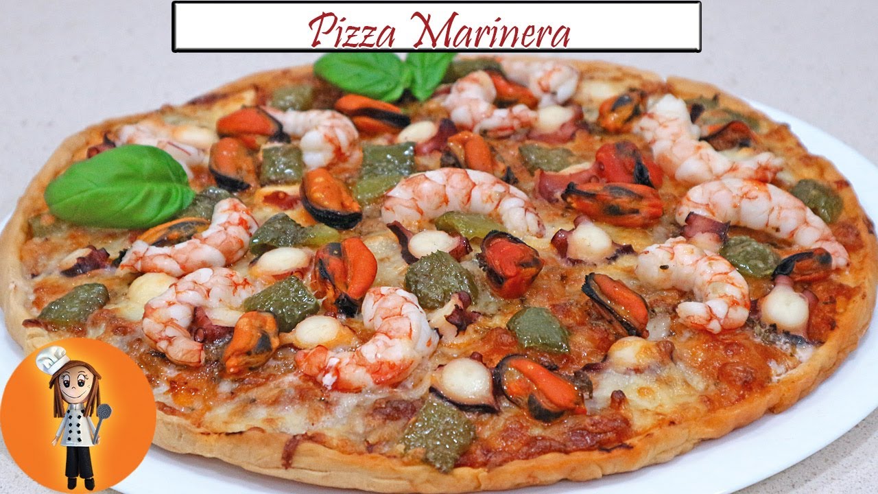 Riquísima Pizza Marinera | Receta de Cocina en Familia
