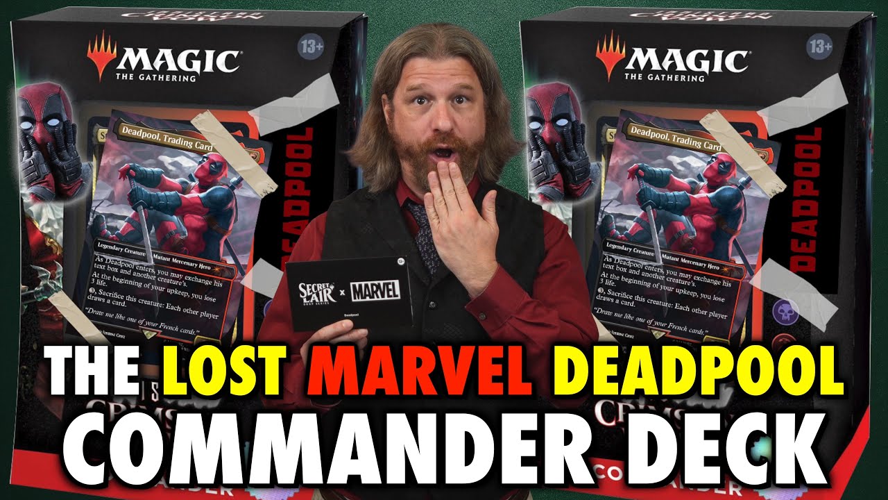 Стоит ли покупать утерянную колоду Marvel Deadpool Commander для Magic: The Gathering?