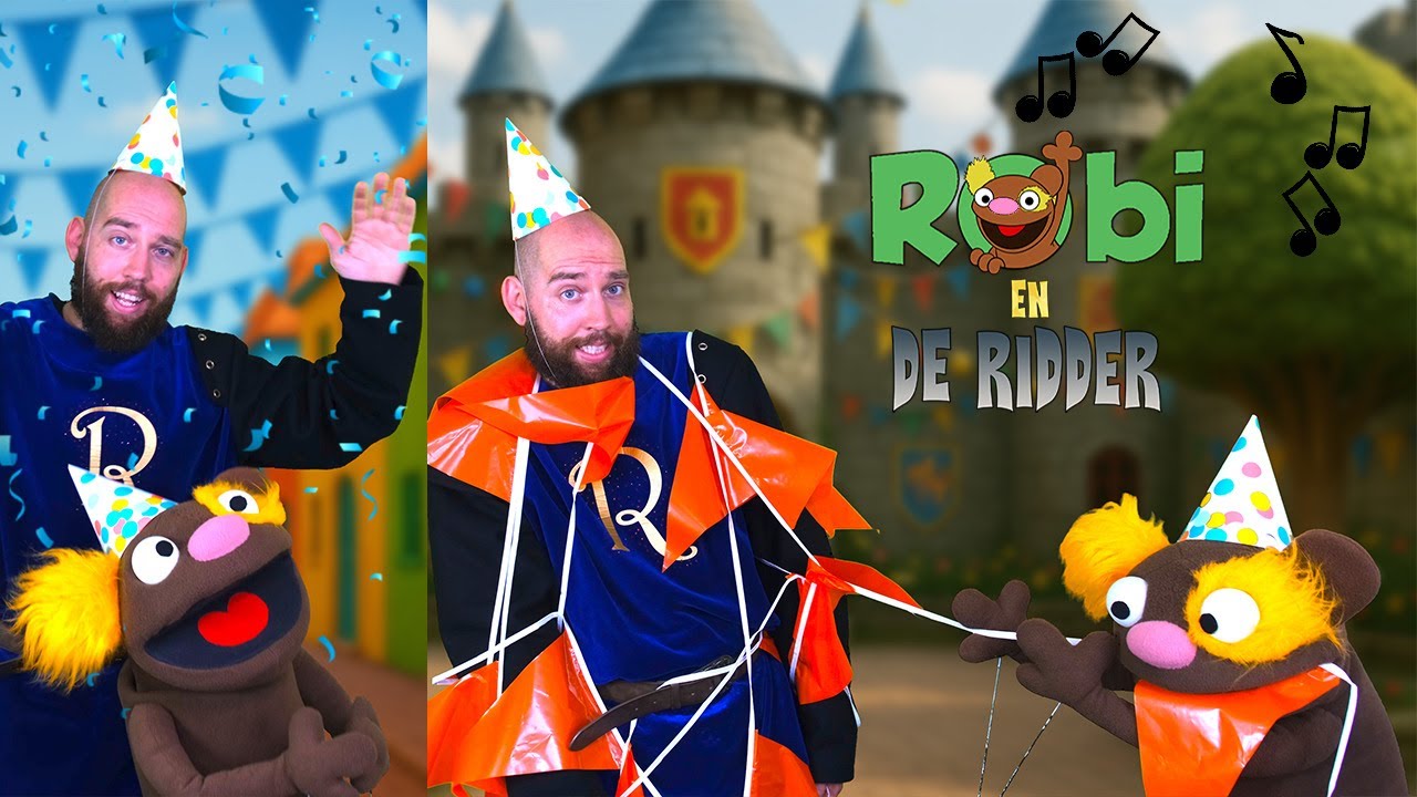 HET GROTE KINDERFEEST! 🏰🎉🎈🥳 | Robi en De Ridder | #Kinderliedje