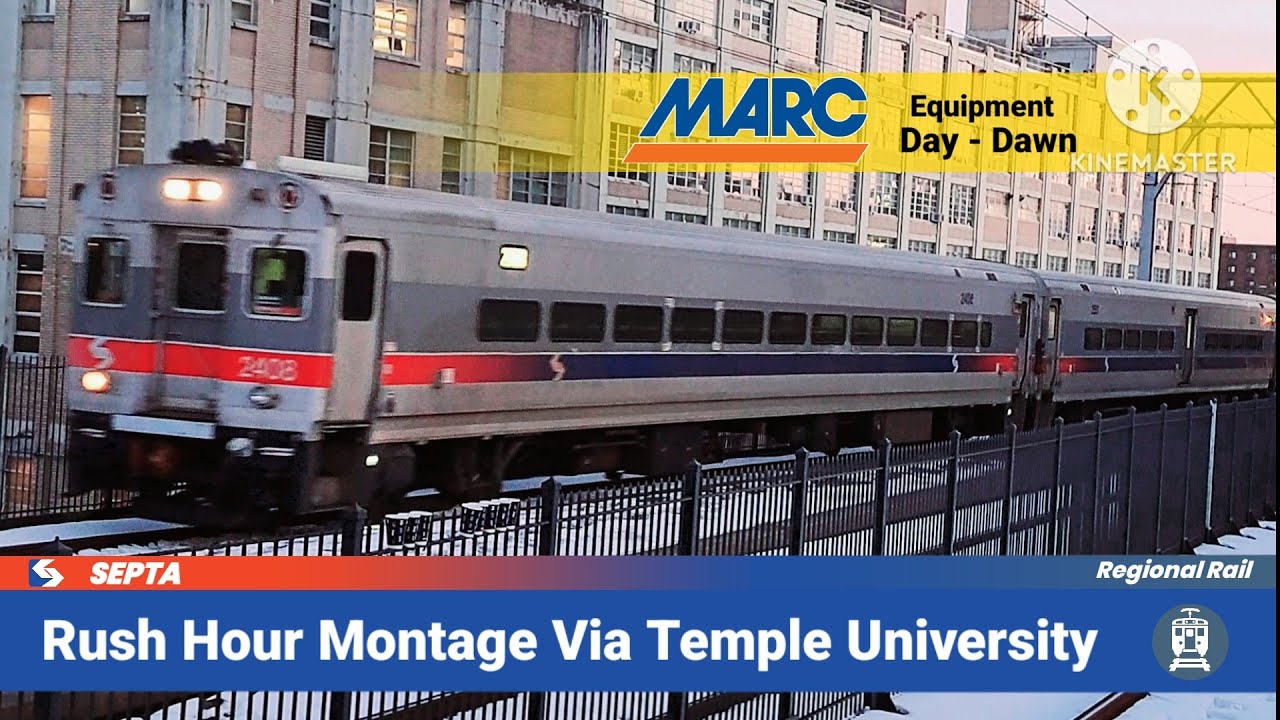 Rush Rail Rail Montage at Temple University Day To Dawn