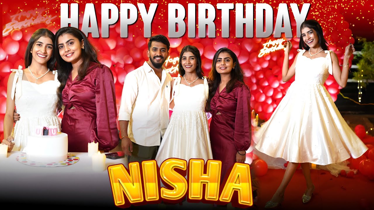 Your ಅತ್ತಿಗೆ loves you so much NISHA🤍 | Madhu Gowda #madhugowda #nikhilnisha #happybirthday