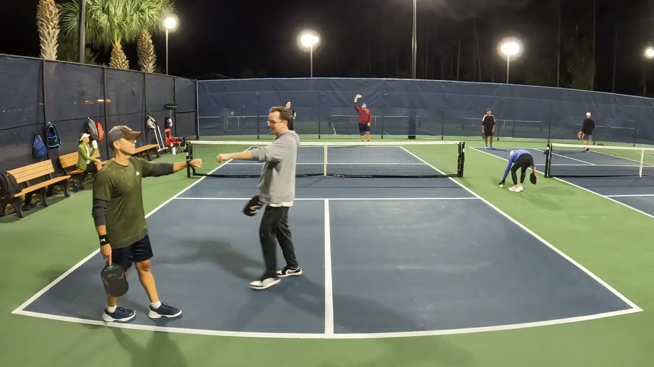 Nocatee Pickleball - Mike, Shaun vs Joe, Andrew 12/18/2023