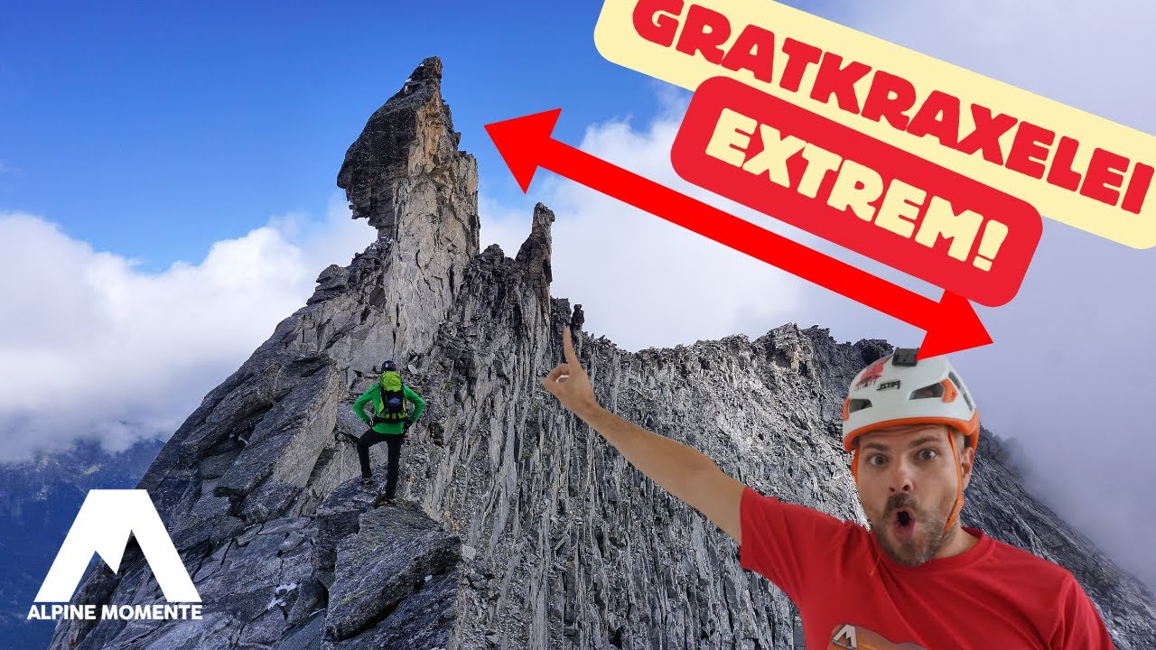 😬⁉ EXTREME GRATKLETTEREI in den HOHE TAUERN: Kordonspitz 3102m & Zsigmondykopf 3152m