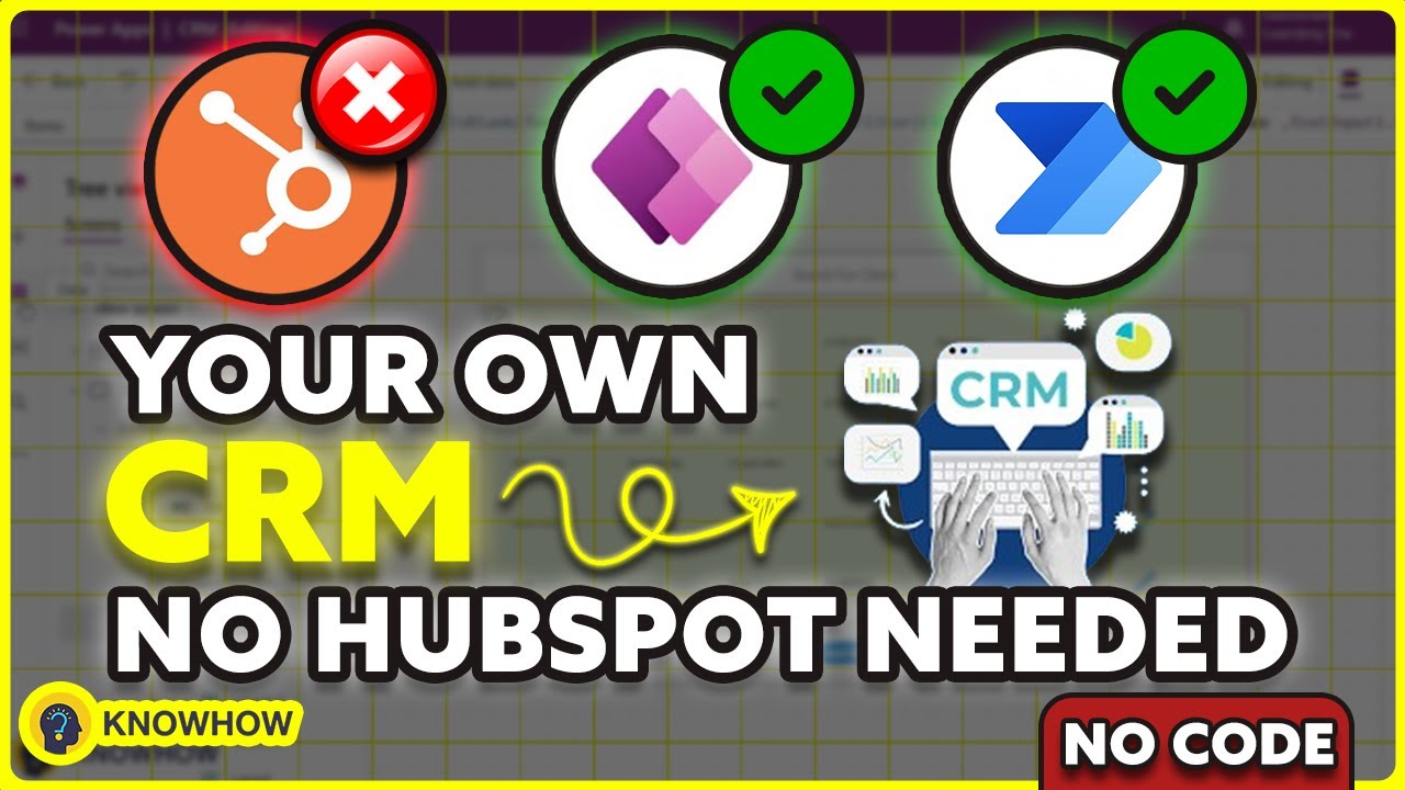 Build a Sales CRM with Power Apps & Power Automate (No-Code Business System)