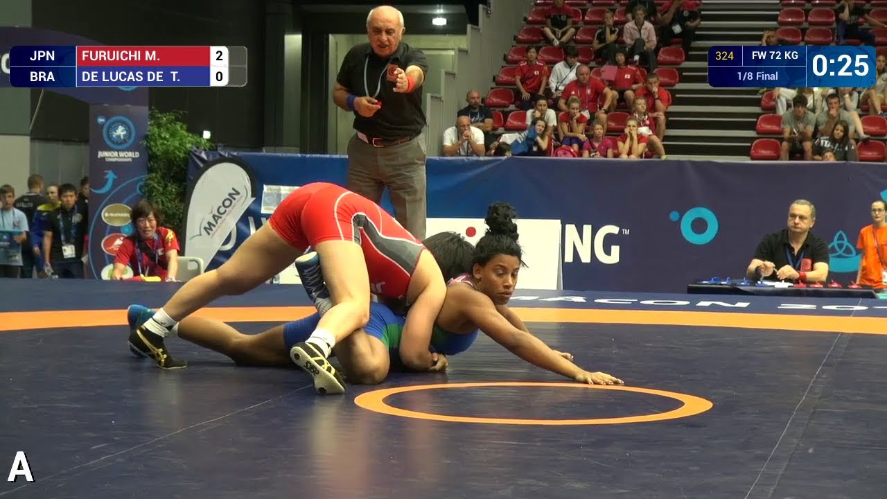 1/8 FW - 72 kg: M. FURUICHI (JPN) df. T. DE LUCAS DE  (BRA) by TF, 10-0