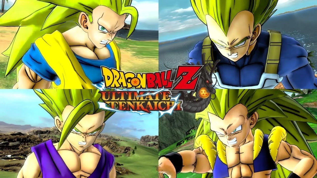 Dragon Ball Z Ultimate Tenkaichi - All Transformations & Fusions (4K 60FPS)