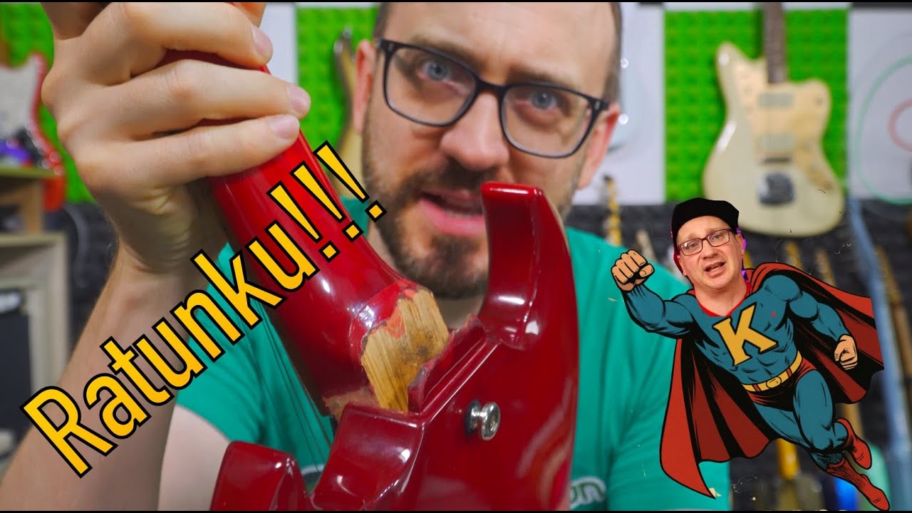 I SG się pękło!!! Co dalej? #gitarowamgła na ratunek!
