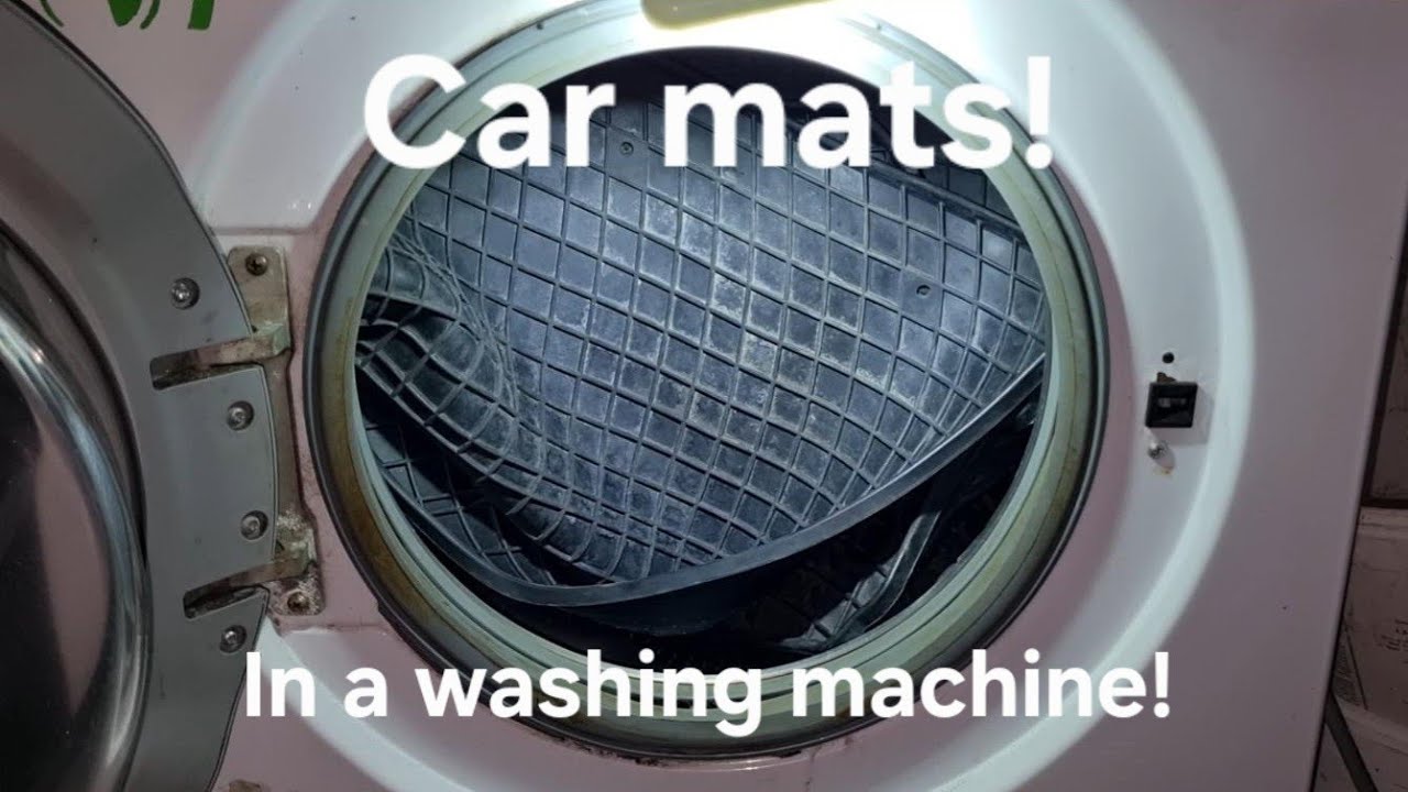Experiment! Car mats in a Beko washing machine!/ Dywaniki samochodowe w pralce Beko!