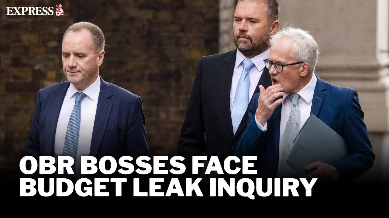 MPs grill OBR bosses after 'unprecedented' Budget leak prompts Chair's resignation