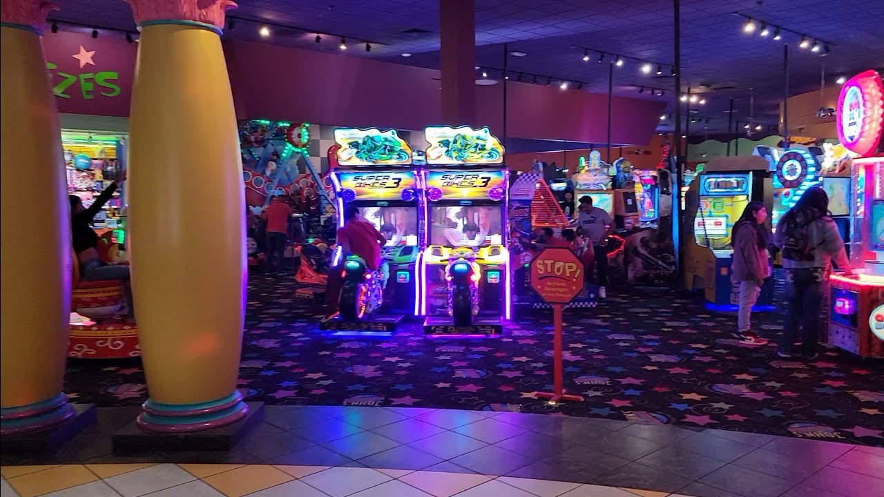 Arcade Tour Johns Incredible Pizza Riverside CA
