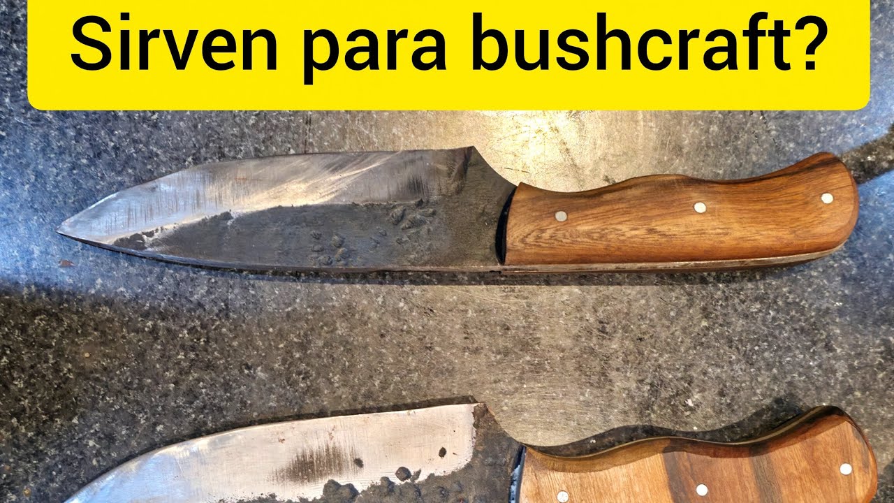 CUCHILLOS ARTESANALES Y BUSCRAFT. LO QUE SI Y LO QUE NO