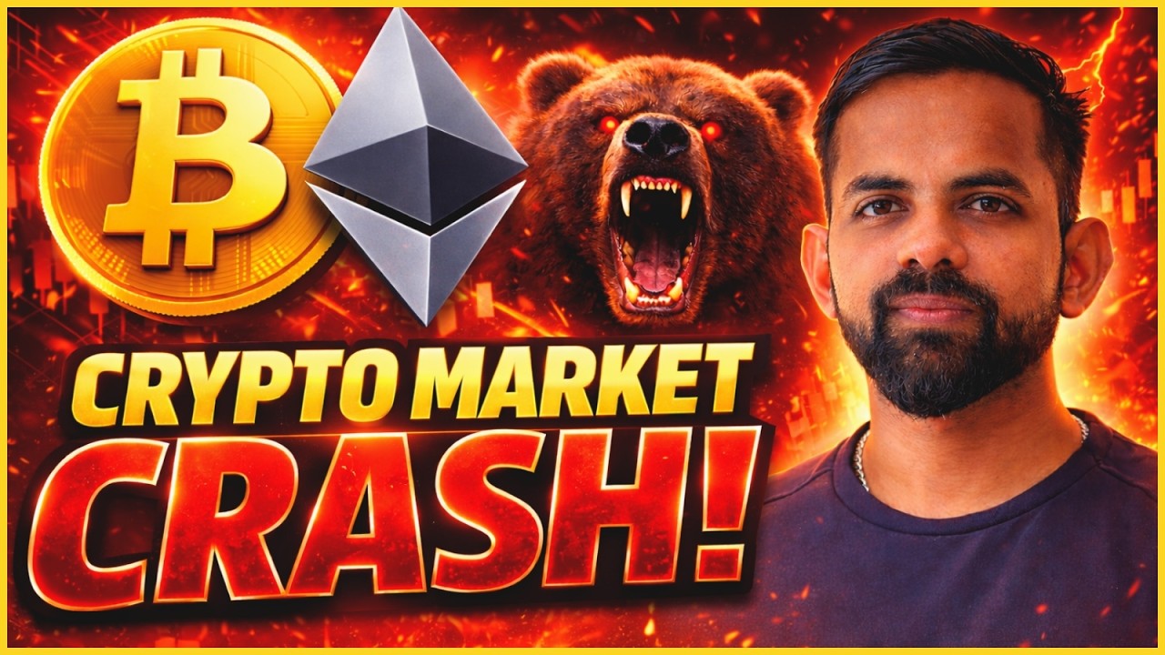 Crypto Market Crash or Correction | BTC & ETH Price Prediction Today | क्या होगा आगे?