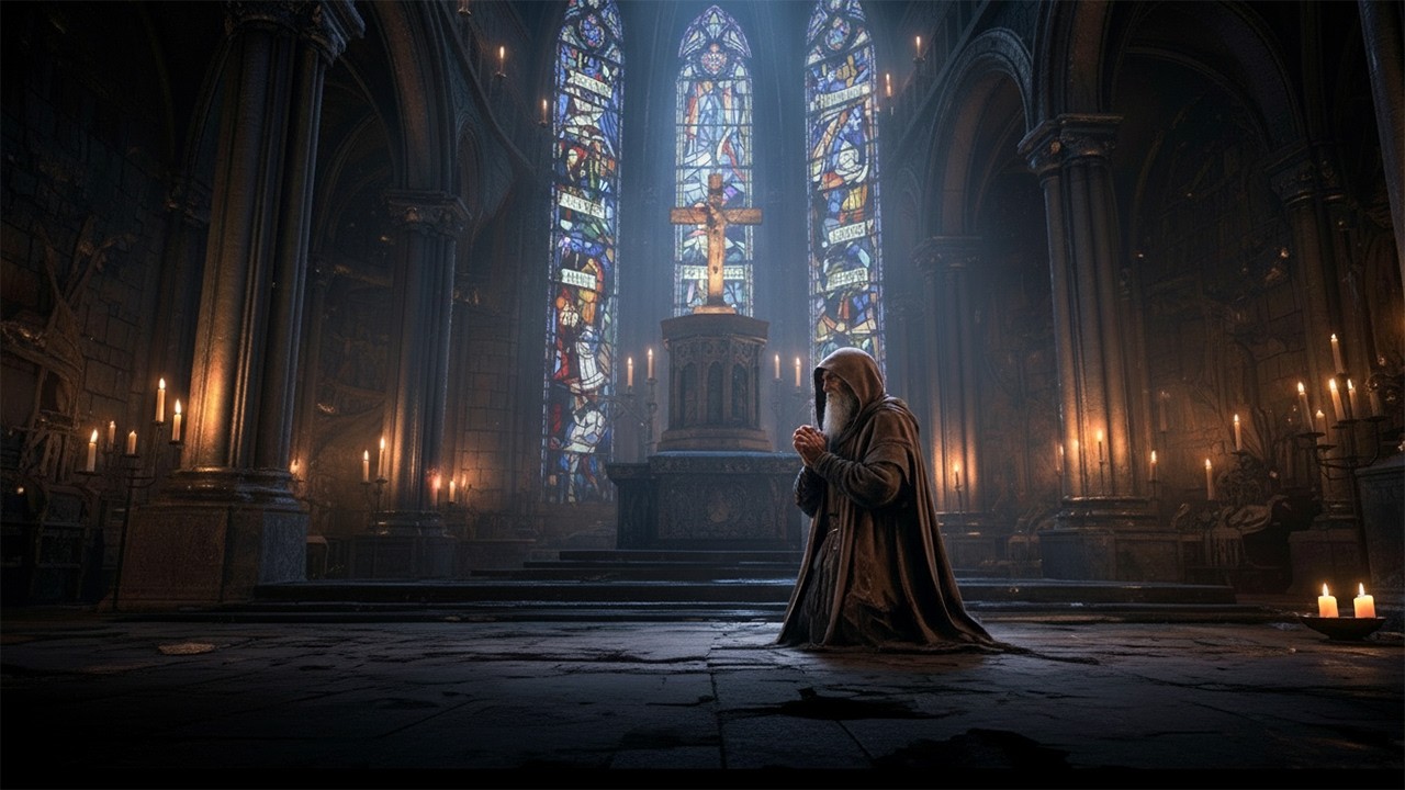 ⛪ Григорианские песнопения хвалы Богу – Священная молитва в тишине монастыря