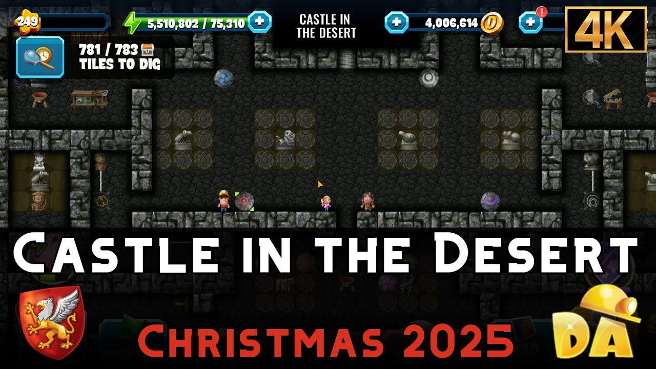 Castle in the Desert | Christmas 2025 #10 | Diggy's Adventure
