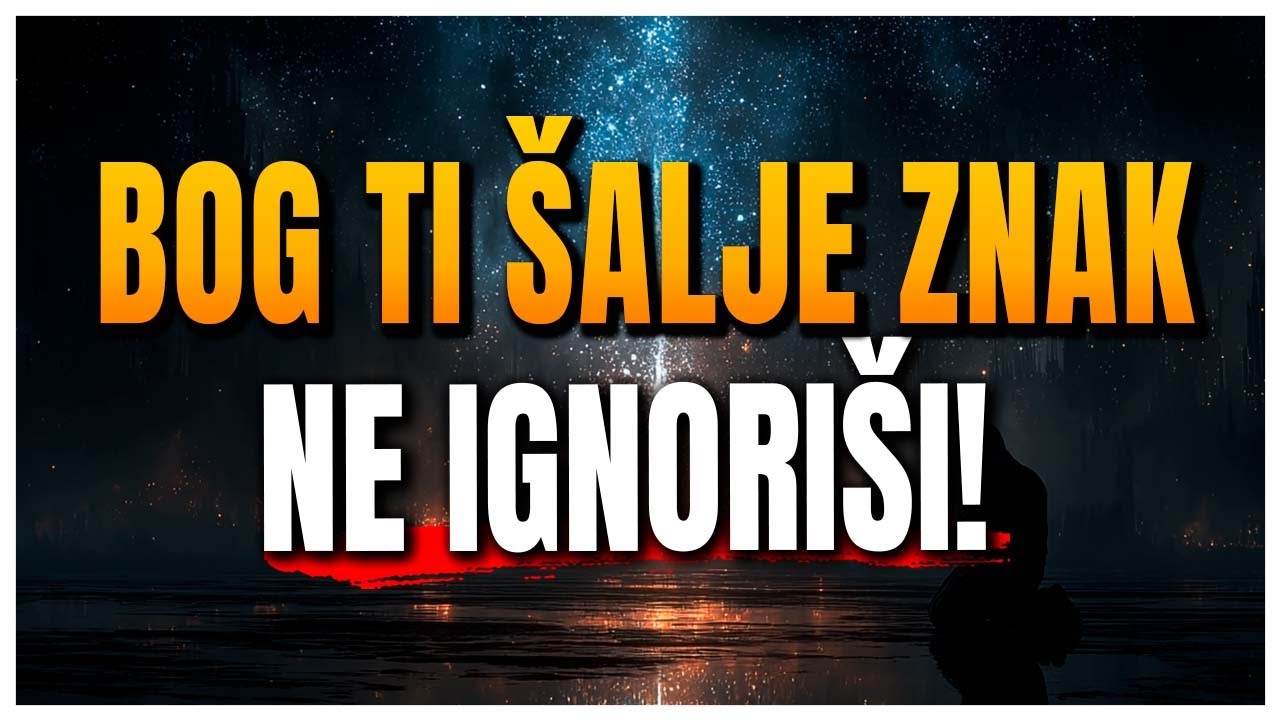 Ne ignoriraj ove znakove od Boga: Pusti i vjeruj u čudo