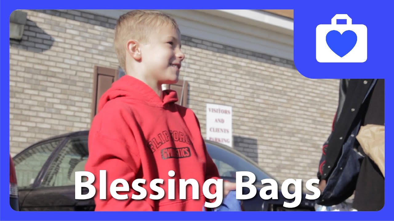 7-Year-Old Gives Bags Full Of Blessings To The Homeless