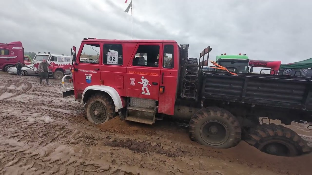 Star Rally Poland 2025 Engine Sounds Trucks Star Tatra Scania Kraz Ural Man Steyr 4K