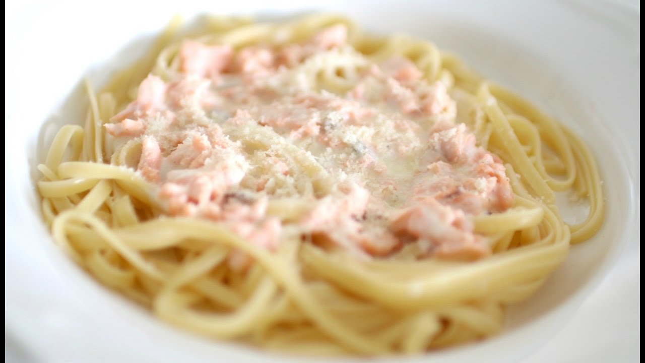 PÂTES AU SAUMON | ENJOYCOOKING
