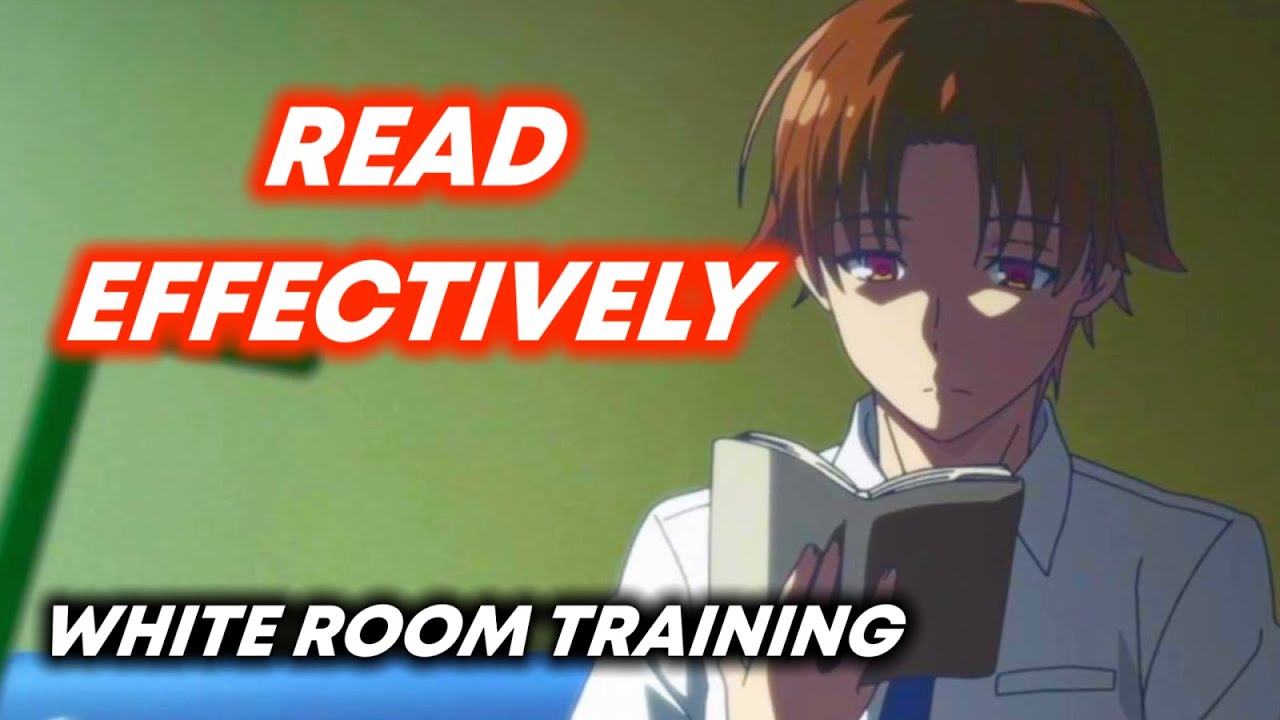 The Secret to READING Correctly Like AYANOKOJI | WHITE ROOM TRAINING