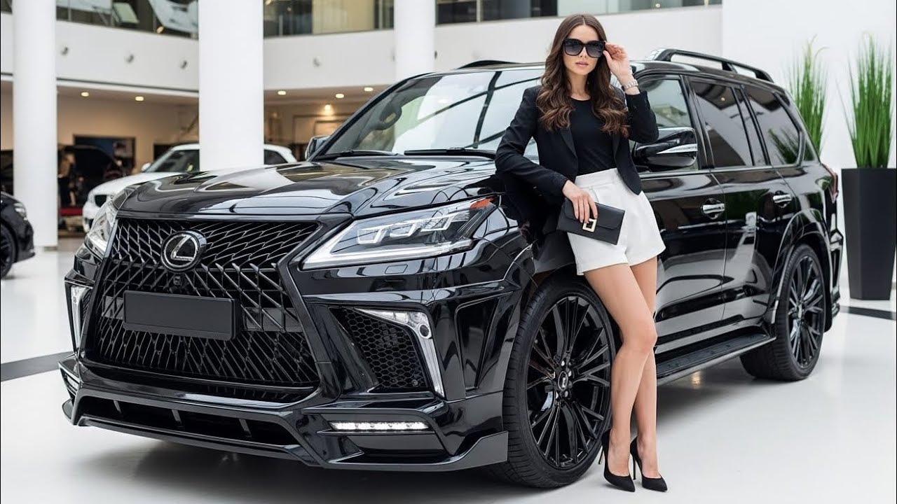 Lexus LX 800 2026 года – роскошь в тёмных тонах и непревзойденная мощь!